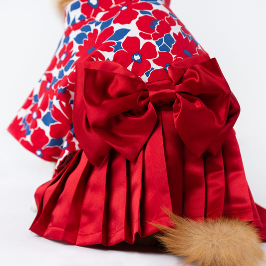 KUGO PET Customizable Handmade Sakura Pet Japanese Kimono