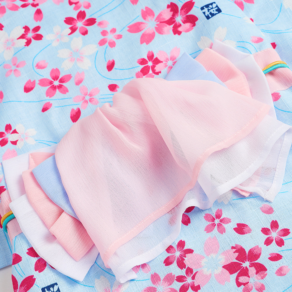 KUGO PET Customizable Handmade Sakura Pet Japanese Kimono
