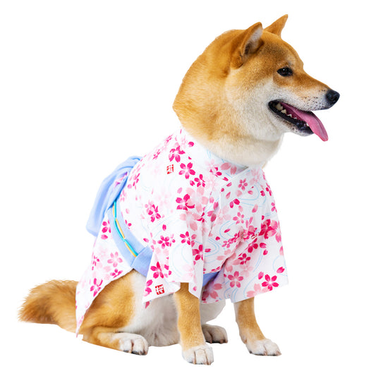 KUGO PET Customizable Handmade Sakura Pet Japanese Kimono