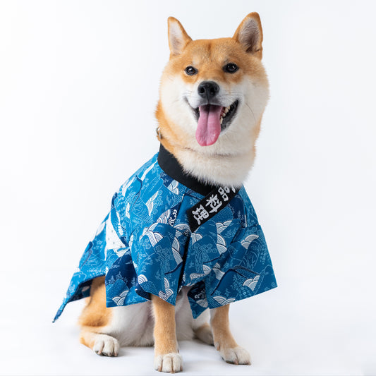 KUGO PET Customizable Handmade Sakura Pet Japanese Kimono