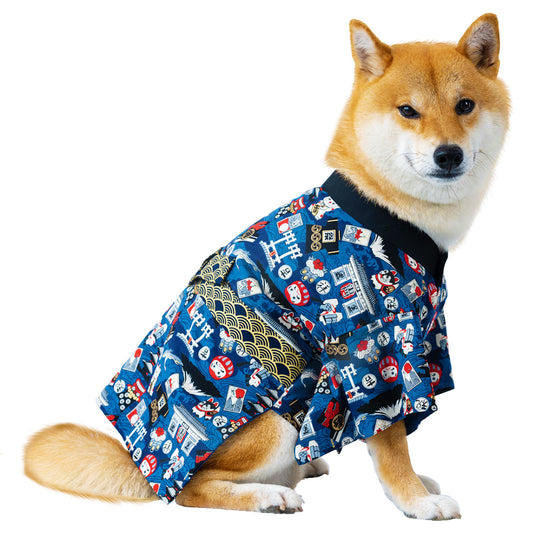 KUGO PET Customizable Handmade Sakura Pet Japanese Kimono