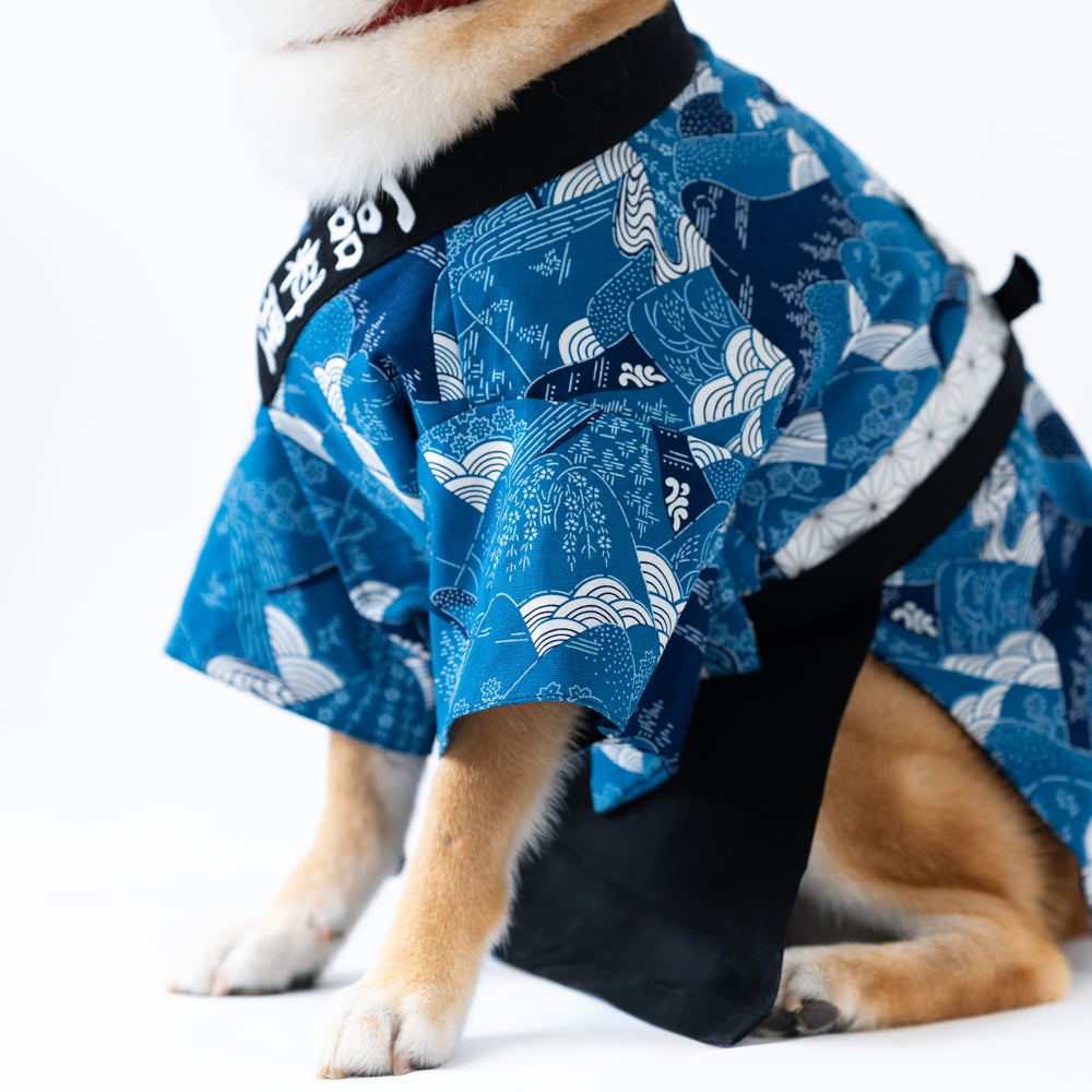 KUGO PET Customizable Handmade Sakura Pet Japanese Kimono