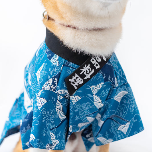 KUGO PET Customizable Handmade Sakura Pet Japanese Kimono