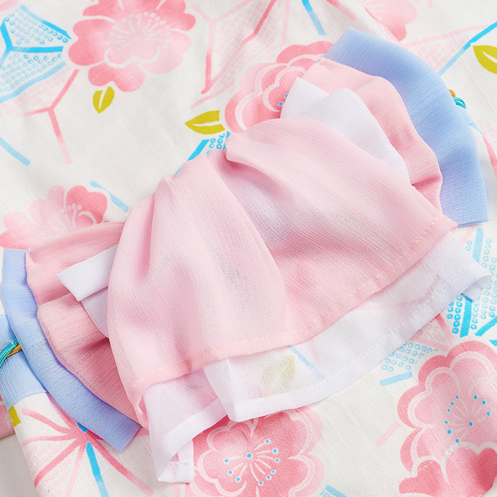 KUGO PET Customizable Handmade Sakura Pet Japanese Kimono
