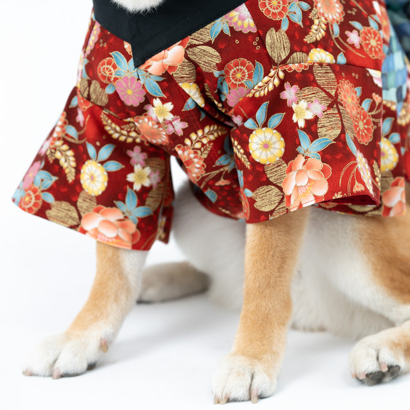 KUGO PET Customizable Handmade Sakura Pet Japanese Kimono