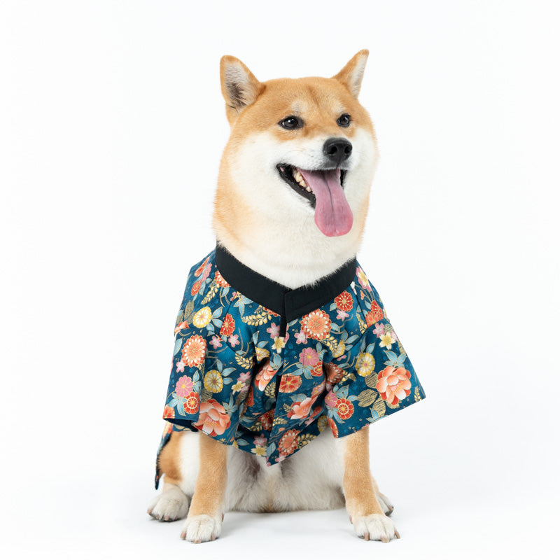 KUGO PET Customizable Handmade Sakura Pet Japanese Kimono