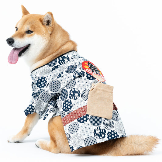 KUGO PET Customizable Handmade Sakura Pet Japanese Kimono