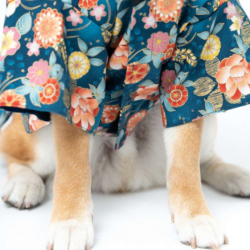 KUGO PET Customizable Handmade Sakura Pet Japanese Kimono