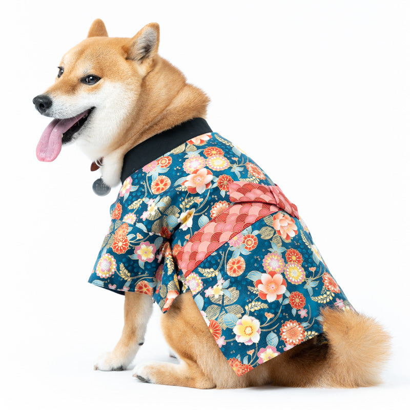 KUGO PET Customizable Handmade Sakura Pet Japanese Kimono