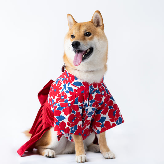 KUGO PET Customizable Handmade Sakura Pet Japanese Kimono