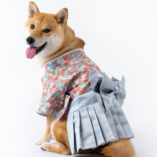 KUGO PET Customizable Handmade Sakura Pet Japanese Kimono